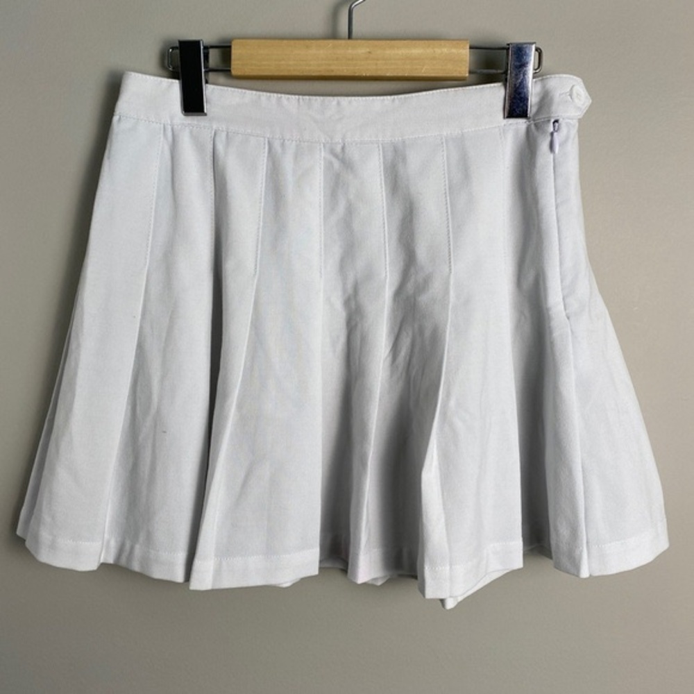 Dynamite Women White Pleated A-line
Schoolgirl Mini Skirt Size Medium